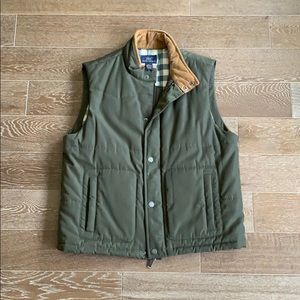 brooks vest brown